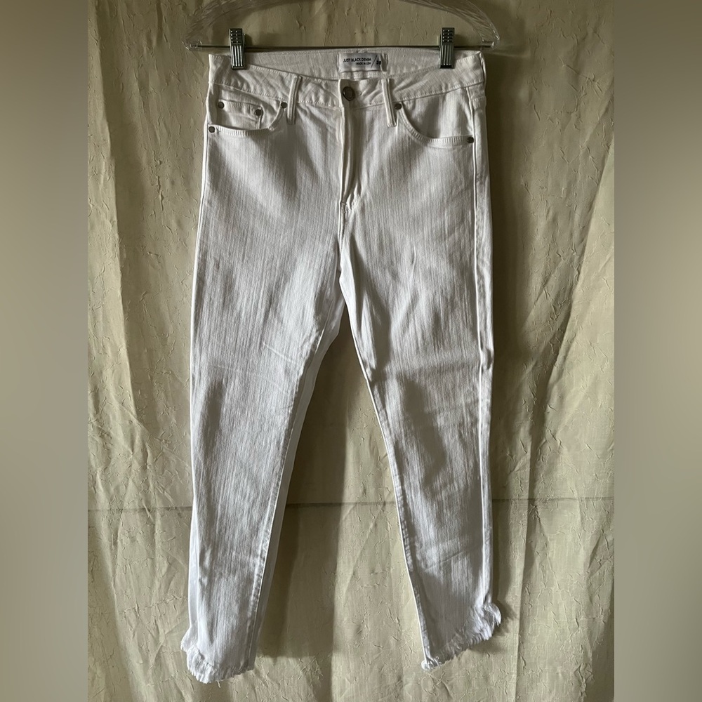 Just Black White Denim Jeans